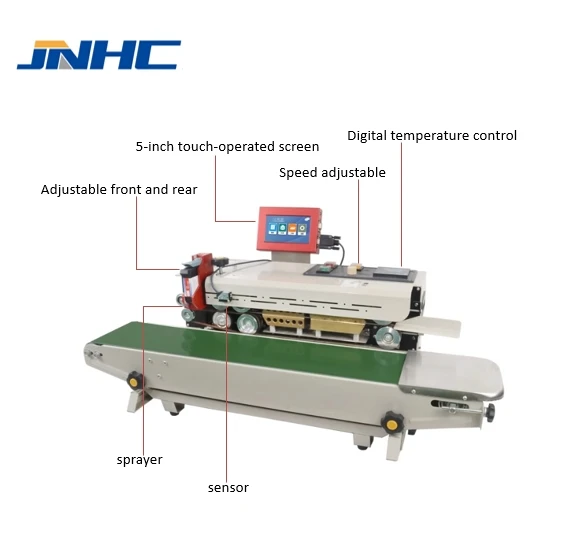 

Demin Small Bag Sealing Machine Automatic Coding Machine of Label Inkjet Printer Serial Number Date High-speed Marking Machine