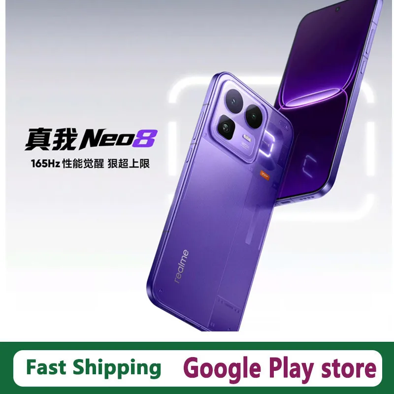 DHL Fast Delivery Realme Neo 8 Cell Phone Snapdragon 8 Gen 5 OTA