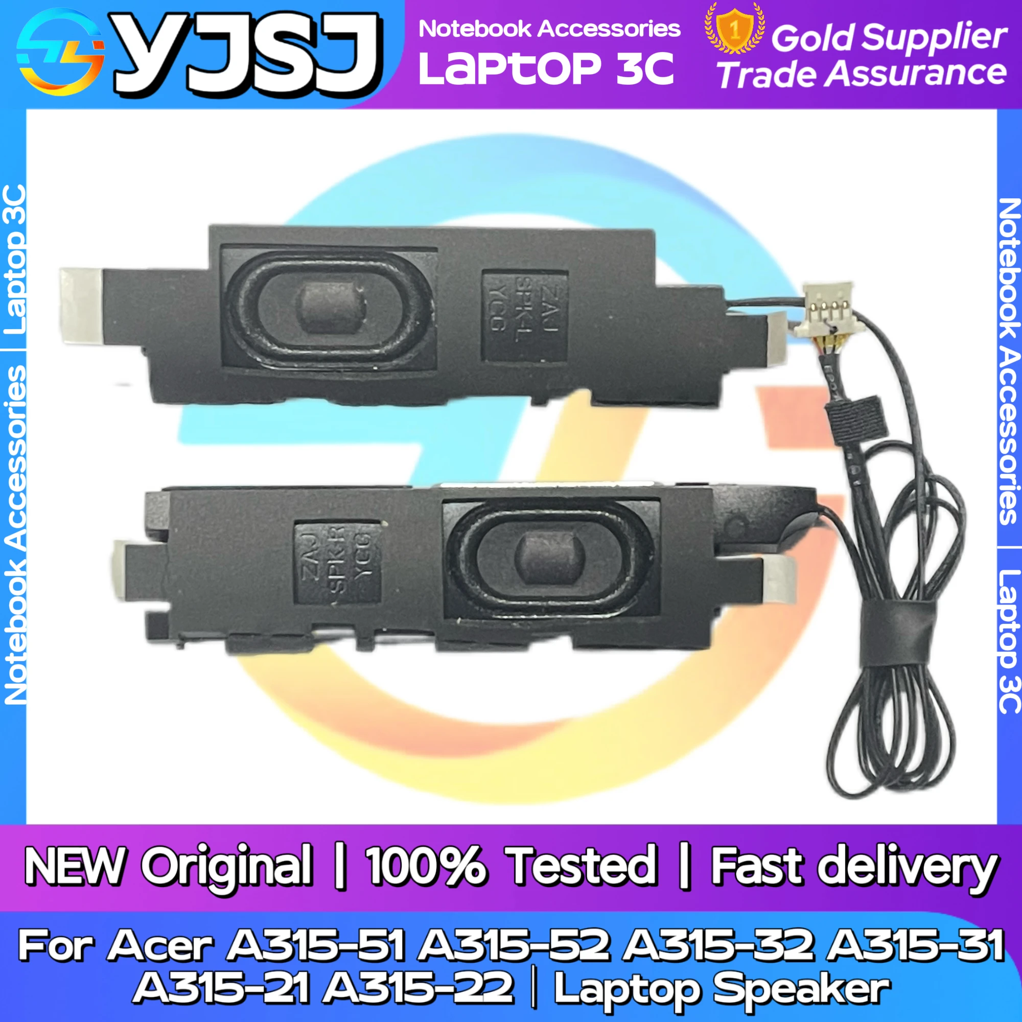 

New Original Laptop Speaker For Acer A315-51 A315-32 A315-31 A315-21 A315-22 built-in speaker horn audio HLN3KZAJSATN30/10