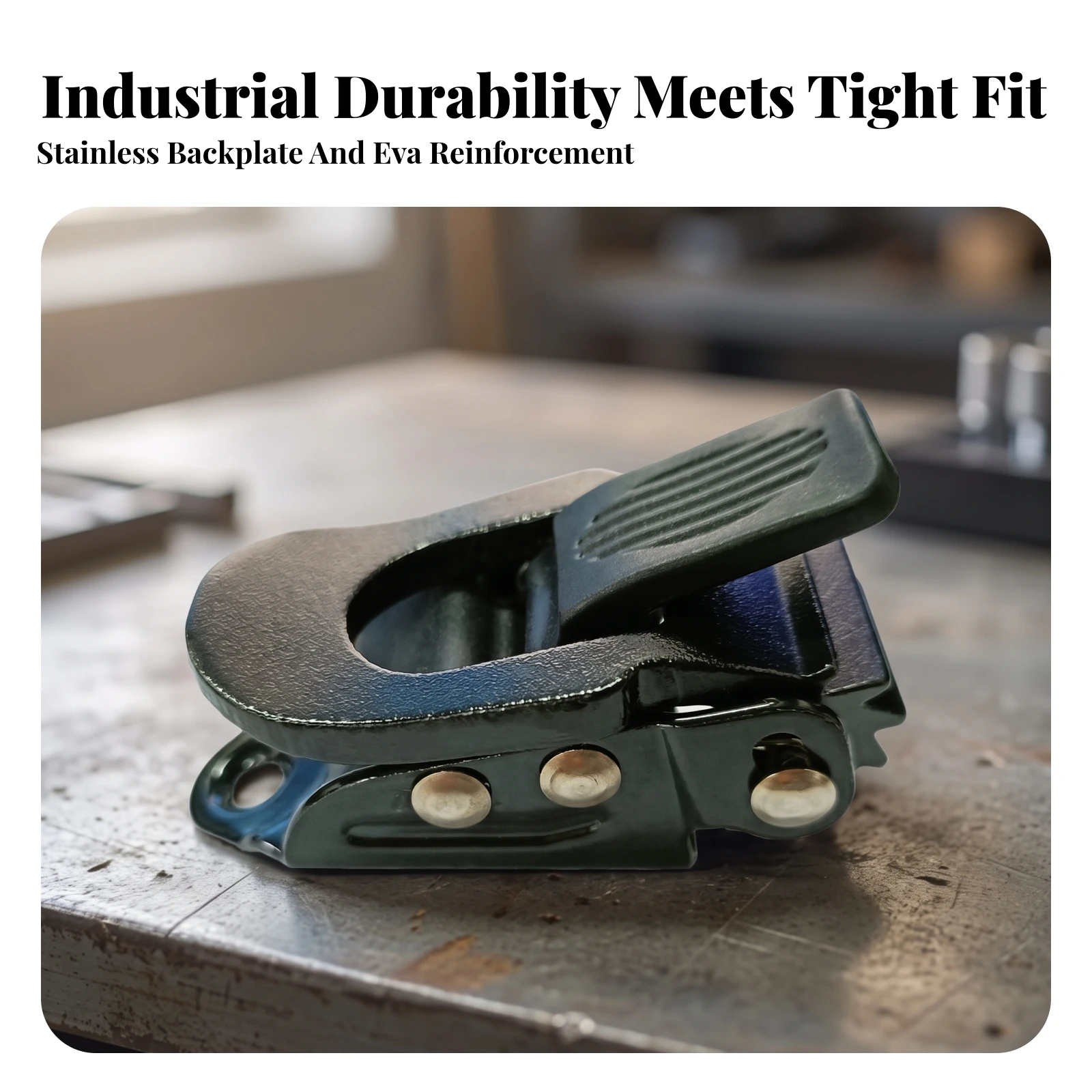 Snowboard Binding Buckle Compact Replacement Buckle with Lever Sports Hardware Textured Sturdy for Snowboarders, Workshop