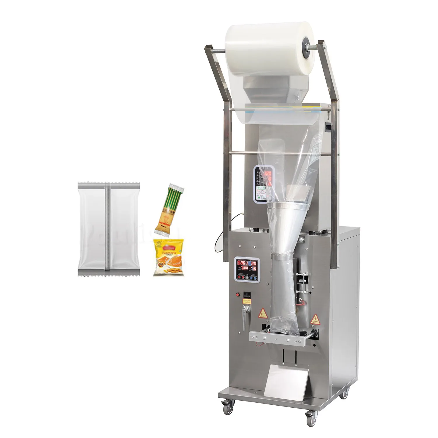 FZB-500 Vertical Powder Granule Sachet Bag Packing Machine Coffee Particles Grain Filler Filling Machine Sealing Machines 53