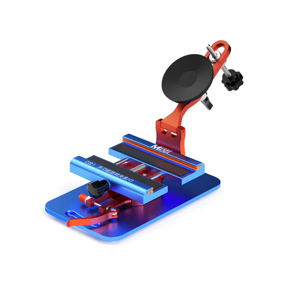 MaAnt-Multi-Functionหมุนซ่อมFixtureสําหรับiPhone 8-13Pro Max,ถอดฝาหลังโทรศัพท์,กรอบกระจก,Fix Clamp,H1, H2, H3