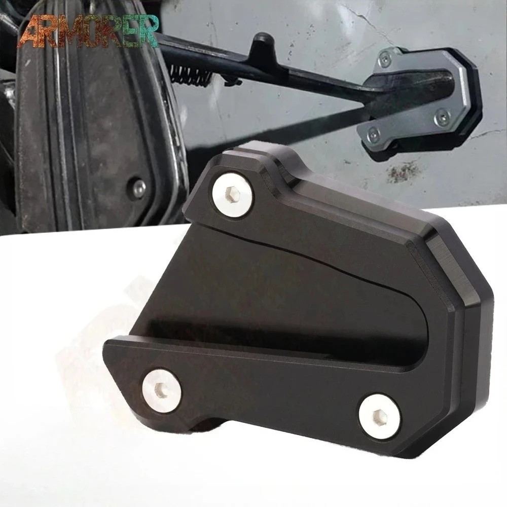 

2023 For goldwing 1800 2022 gl1800 Kickstand Side Stand Extension Enlarger Pad Motorcycle Accessories 2018 2019 2020 2021