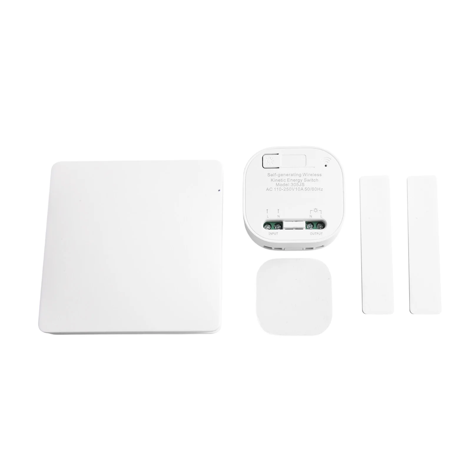 

Battery Wireless Light Switch Self Powered Remote Control with Receiver Eco Friendly Solution for Home Lighting