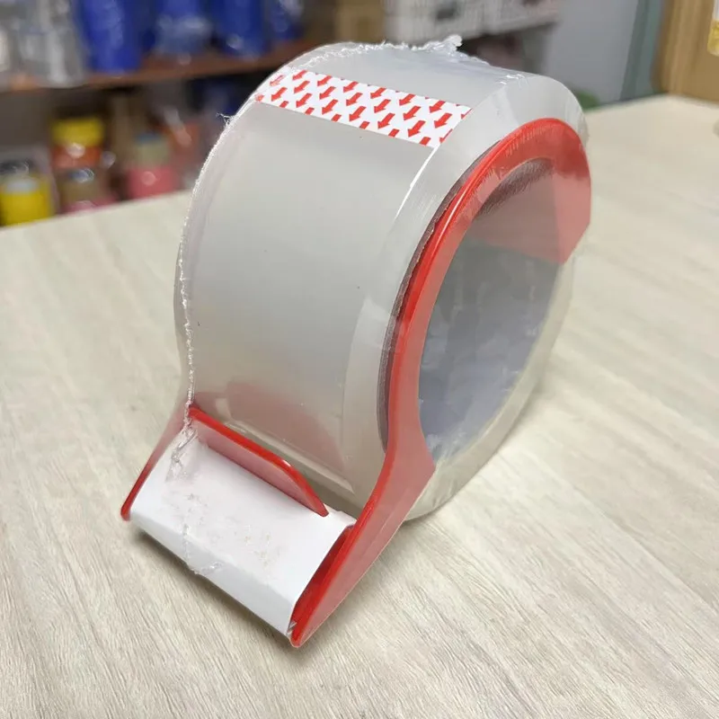 Heavy Duty BOPP Carton Seali Tape With Dispenser Easy Cut Shipping Strong Adhesive Packaging Heavy Load Durable Long Lasting