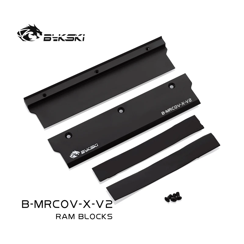 

Bykski RAM Armor Water Block Used Heatsink Cooler Aluminum Memory Cooling Vest Heat Sink Radiator For DDR5 Gen.5 B-MRCOV-X-V2