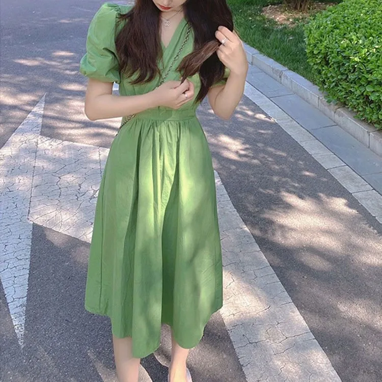 Hebe Sle een Dr Summer Nuovo arrivo Donna Bella Princ Sve Vita alta A-Line Dr Or Sve Modello base