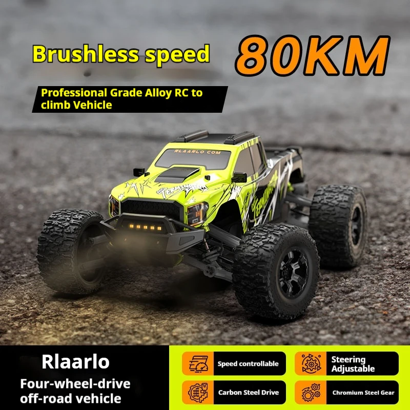 

Rlaarlo Universal Terminator 2.4g Full Scale Remote Control Professional Rc Brushless 4wd Off Road Vehicle Model V2 Version