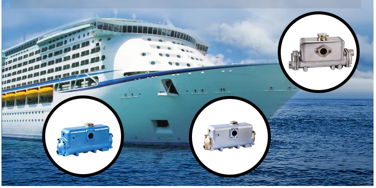 Shell and Tube Sea Water Heat Exchanger for Marine diesel Engine - view 3
