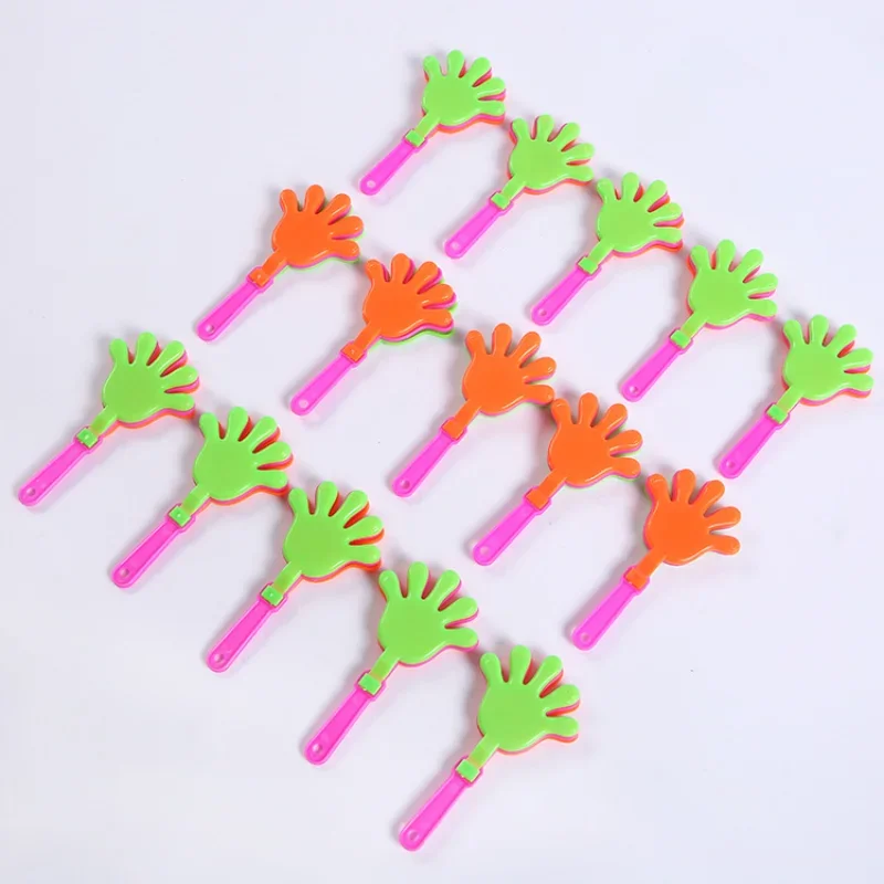 10Pcs Mini Hand Clapper Concert Party Cheering Props Children Clap Your Hands Toys For Kids Birthday Party Favors Pinata Fillers