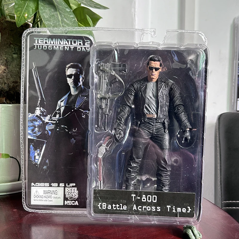 Endoszkielet NECA figurka terminatora 2 T-800 T-1000 PVC Model postaci zabawki 7 rodzajów 18cm dekoracja na biurko
