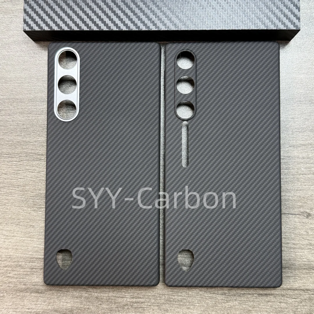 

Настоящий карбоновый чехол для Redmagic 10air, кевларовый чехол, роскошный ультралегкий ультратонкий защитный чехол из углеродного волокна 600D