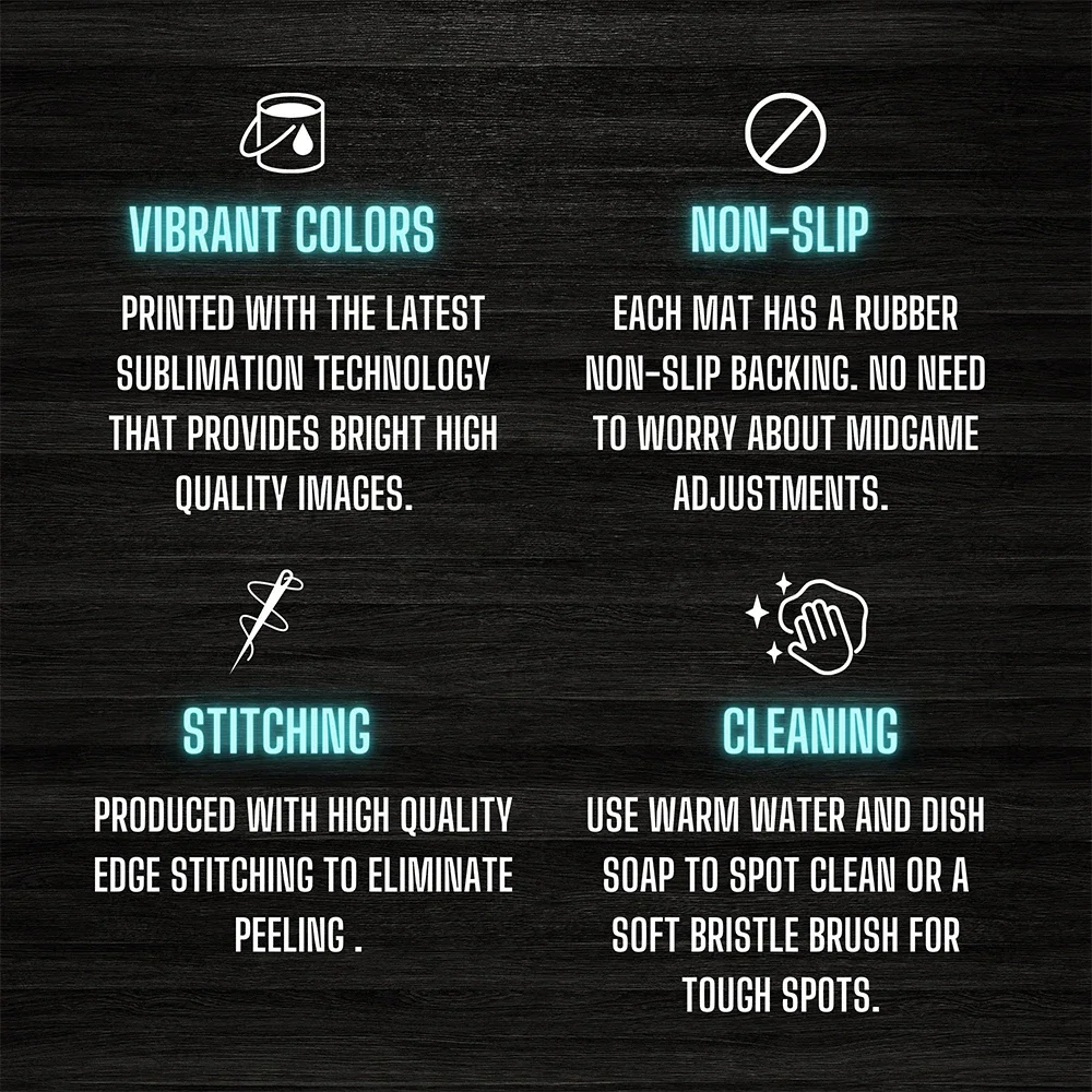 Pink Hair Pattern Table Mat, Blue Sky Desktop Decoration, Non-slip Waterproof Gaming Mouse Pad, Perfect Gift for Friends