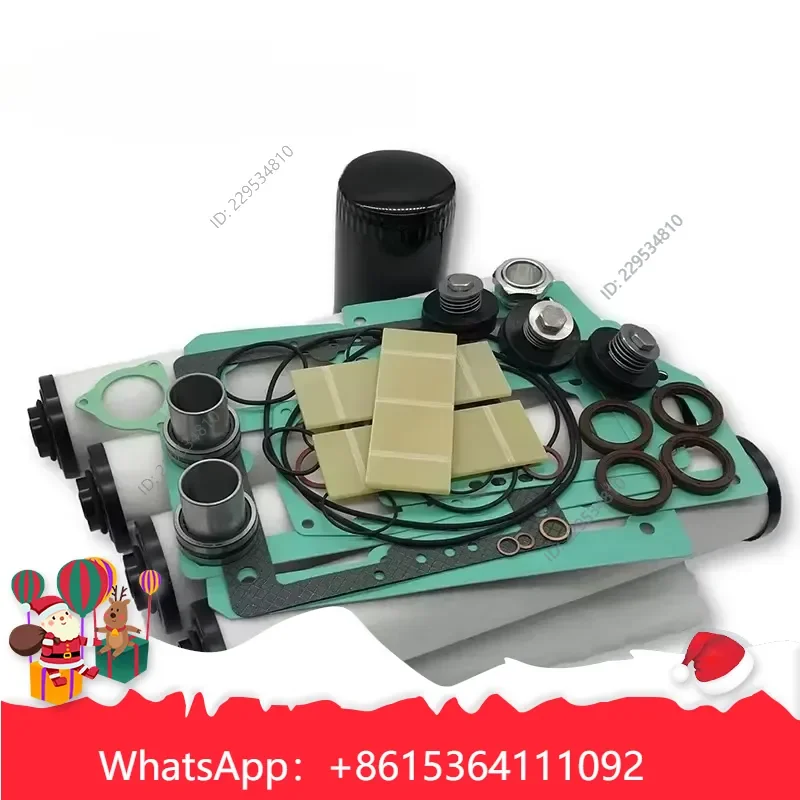 1pc 1 pcs Oil Rotary Vane Vacuum Pump Overhaul Kit for R5RA0165D R5RA0205D Repair Set Compatible For Model，practical use