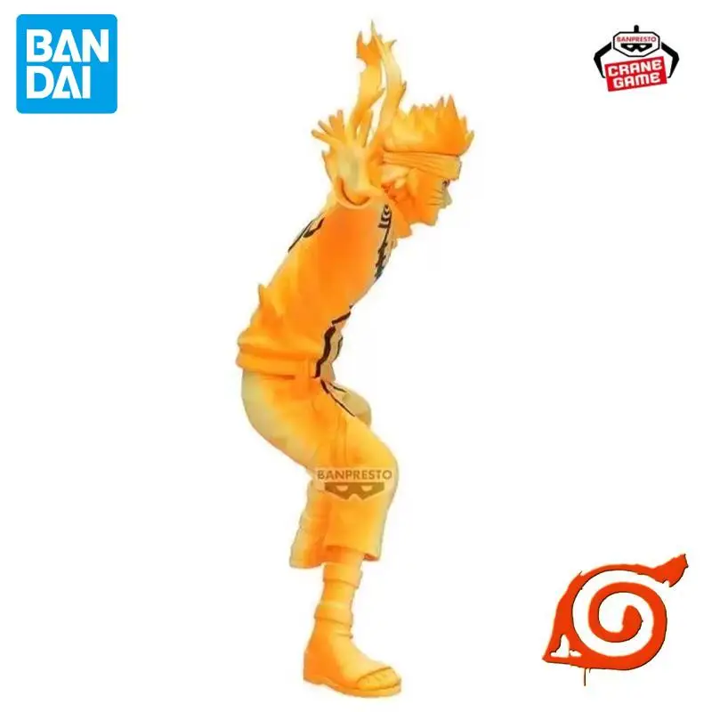 In Stock Bandai Original Banpresto Uzumaki Naruto Six Paths Version Figures Anime Statues Cartoon Action Models Dolls Toys Gifts