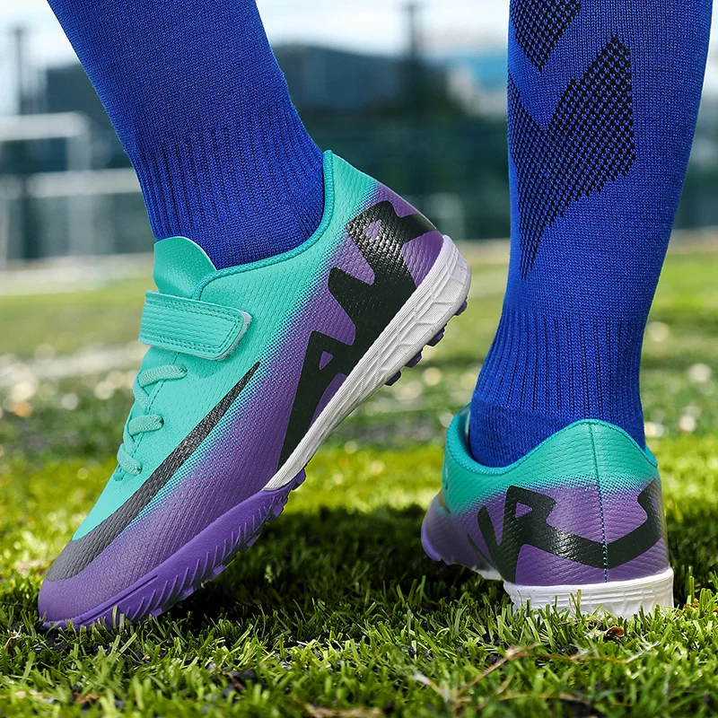 

Society Cleats Soccer Shoes Kids Football Boots Professional Indoor Football Field Boots Children Original Sneakers Boys Match