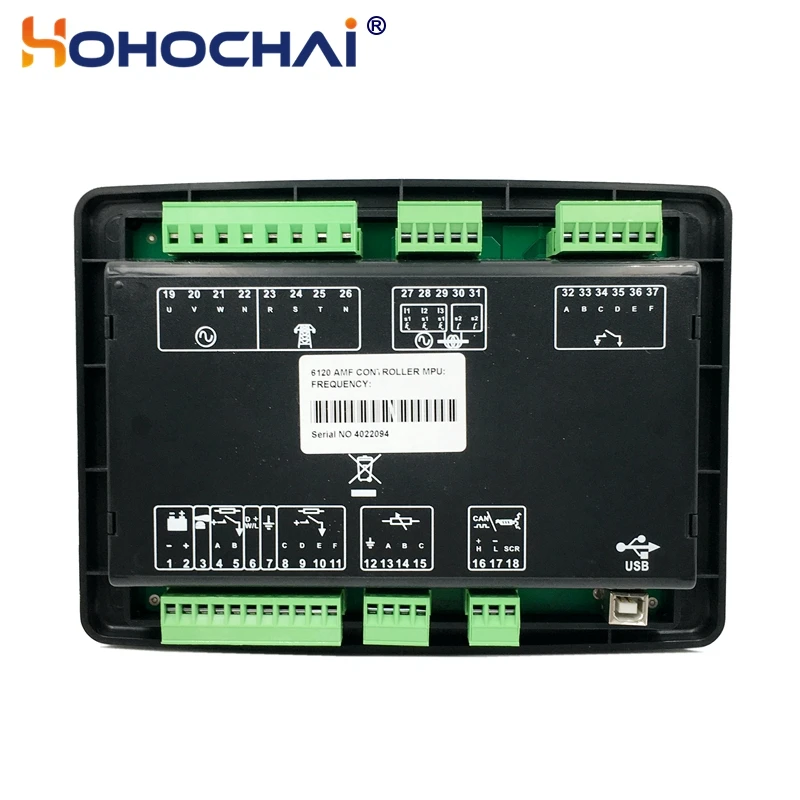 Imagem -02 - Gerador Controlador Dse6120 Arranque Automático Diesel Genconjunto Controle Pannel Dse6110