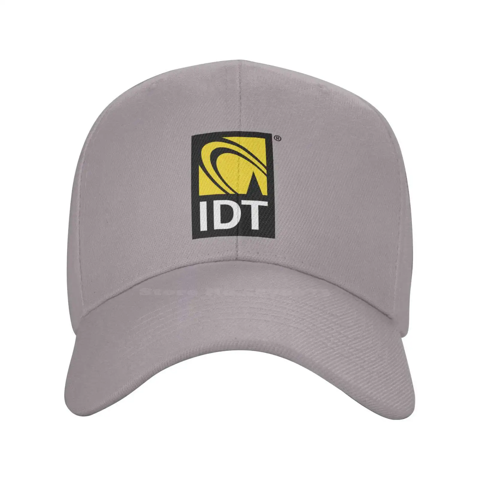 IDT Corporation Logo Print Graphic Casual Denim cap Knitted hat Baseball cap