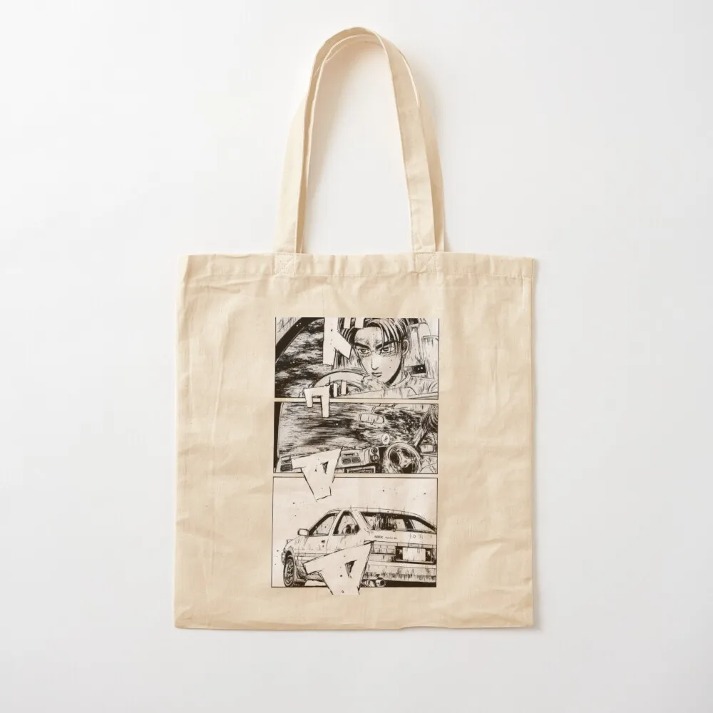 Initial D Manga Takumi Drift Tote Bag Women's handbag Eco bag tote bag screen luxury women