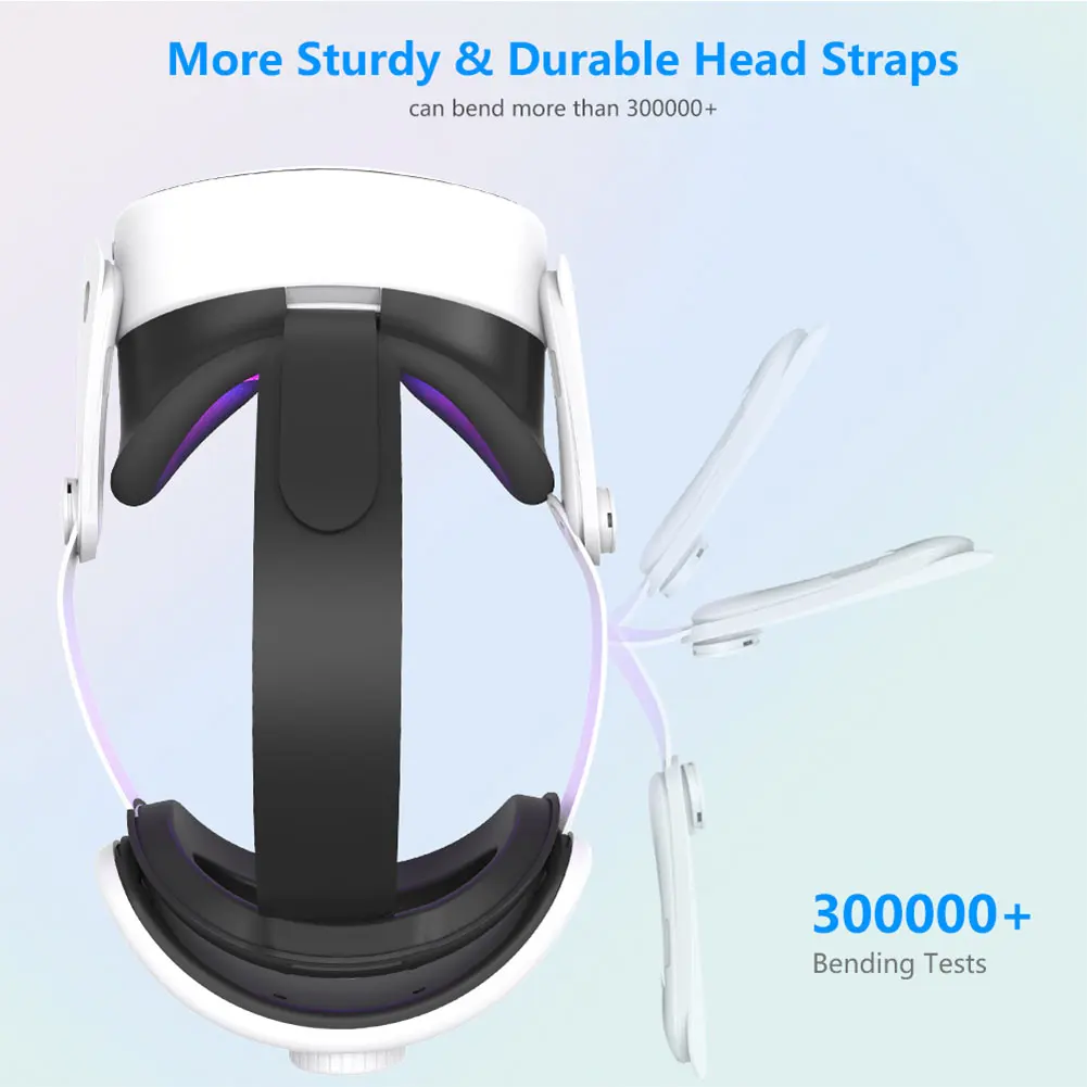 Head Strap for Meta Quest 3S/Quest 3 Comfort Elite Strap Adjustable for Oculus Quest 3S/3 Accessories VR Headset Accessories