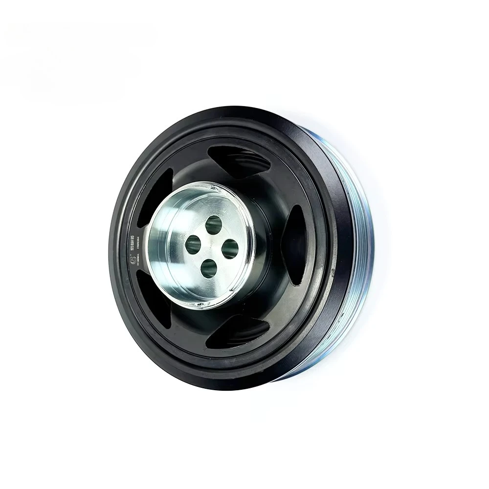BEMWQ Rubber Black Auto Engine Parts Belt Crankshaft Pulley for BMW F45 F46 B37 F56 F55 F57 F60 11238584913 11237643074