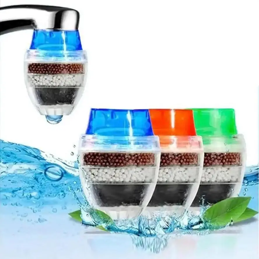 1 Pcs Kitchen Faucet Tap Water Purifier Home Accessories Water Clean Purifier Filter Activated Carbon water Purifier Filtration