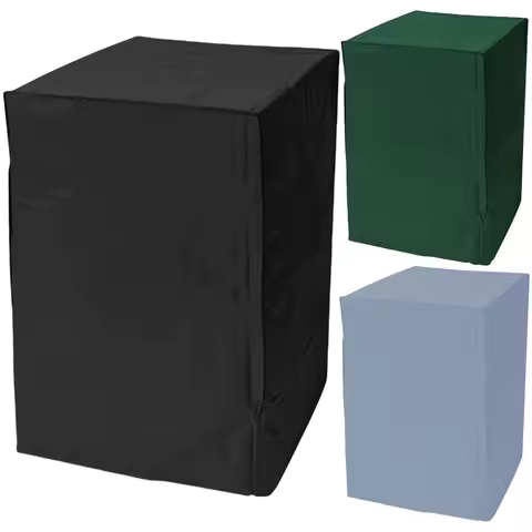 Stackable Patio Chair Cover 210D Oxford Heavy Duty Lawn Patio Furniture Cover Outdoor Chair Cover for Patio Deck Balcony