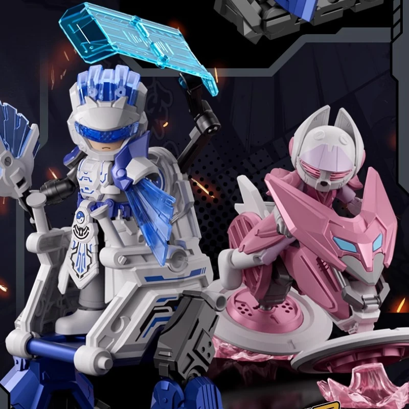 Blokees بنة رجل Herospire Starlight Edition الفصل 7 أنيمي شخصية المنقولة نموذج الربط لعبة جمع هدية #4