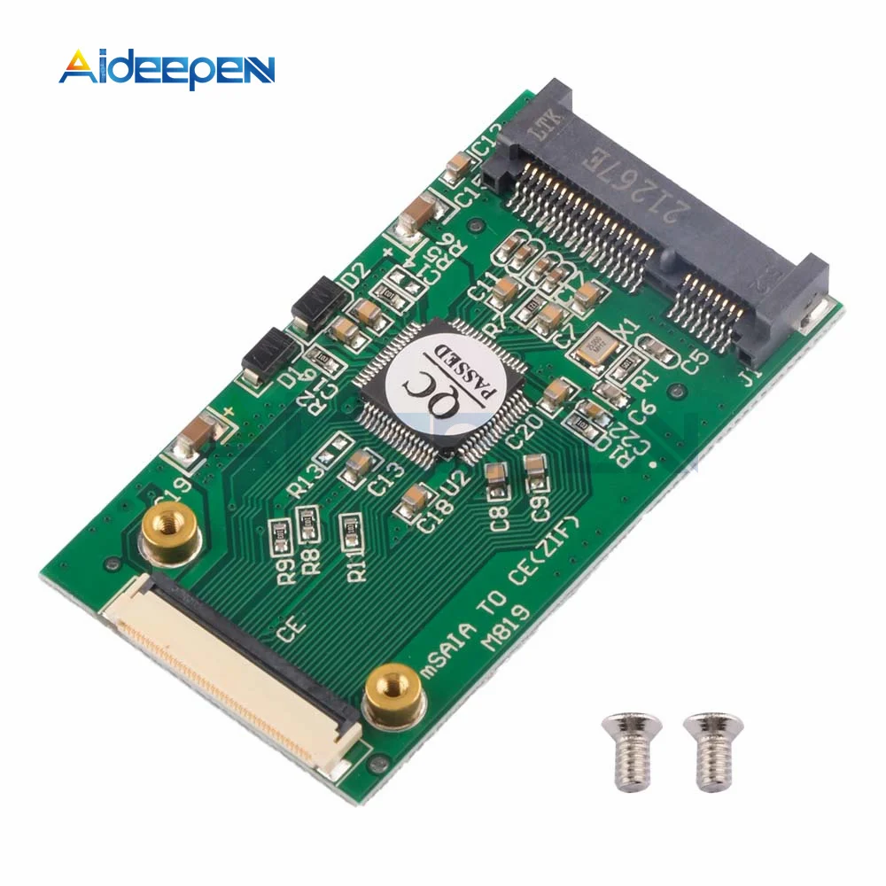 Mini SATA mSATA PCI-E SSD to 40pin 1.8 Inch ZIF CE Converter Card