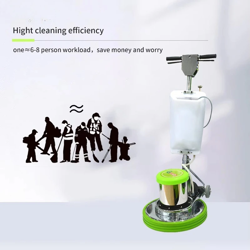Commercial Electric Single Disc Floor Polisher Machine New Walk-Behind Buffer and Polisher for Floors