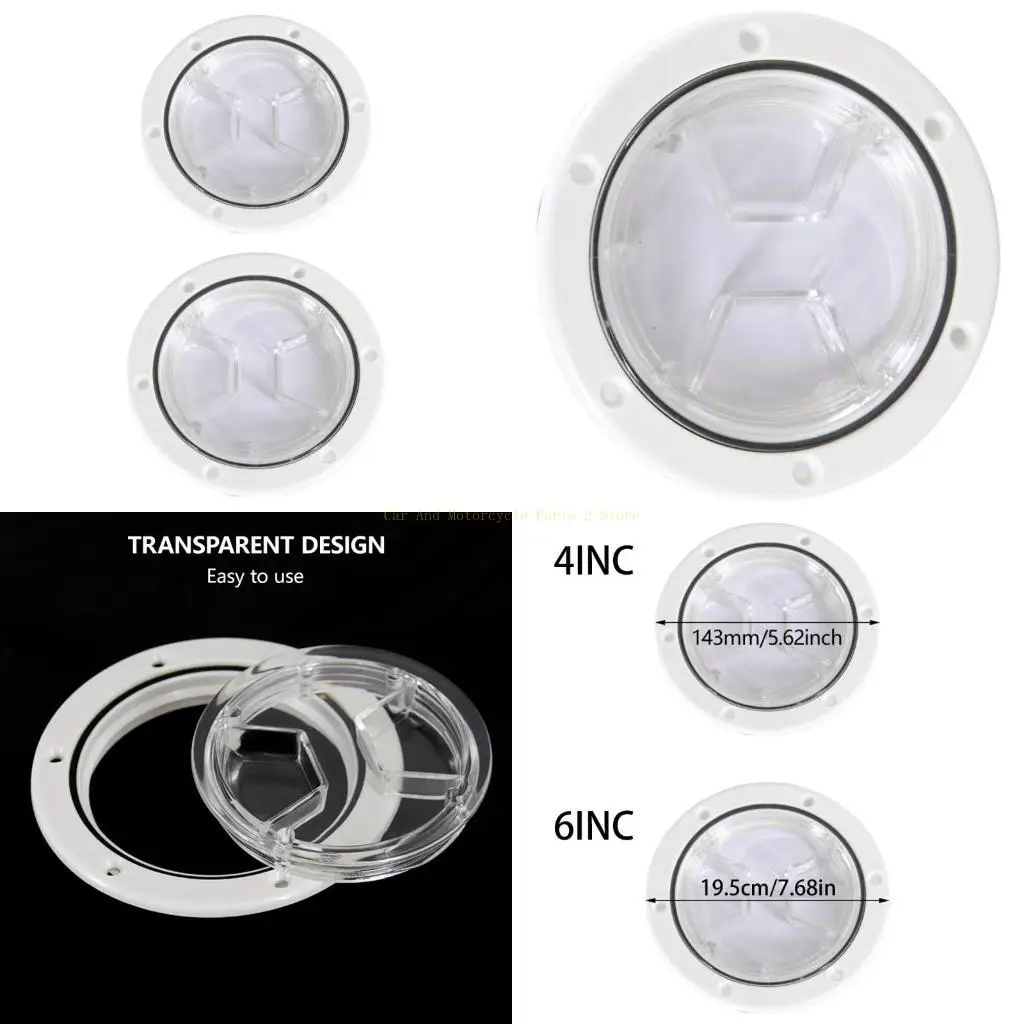 

4in/6in Deck Inspection Access Cover Boat Screw Out Access Cover