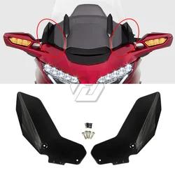 Motorcycle Windshield Side Wind Deflectors Windscreen Case for Honda Goldwing GL1800 GL 1800 2018 2019