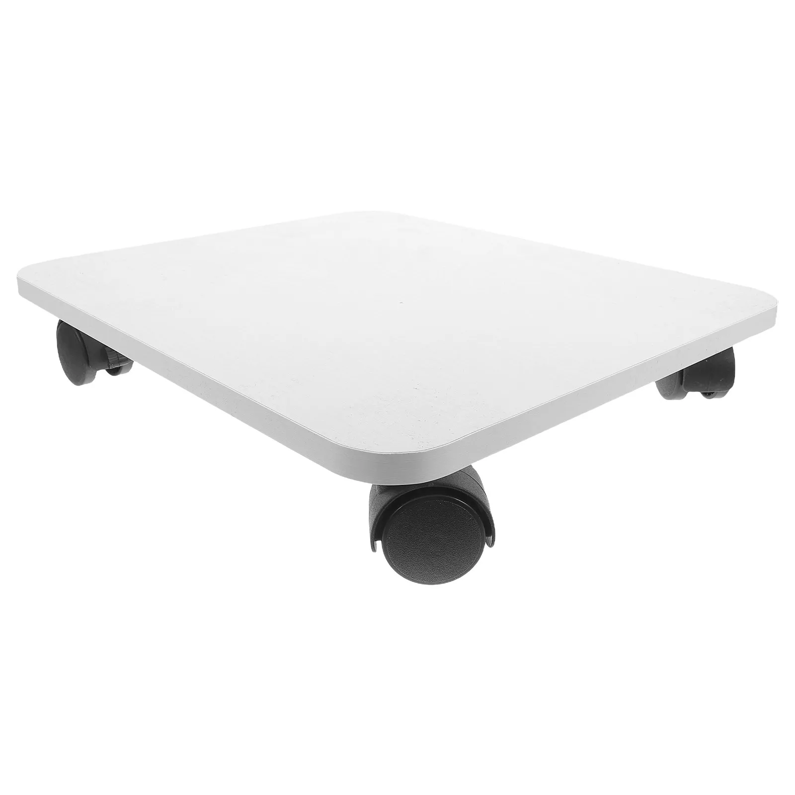 Plastic Movable Plant Tray Rolling Saucer Rotating Coaster Wheeled Pot Trolley Swivel Drainage Saucer Indoor Outdoor