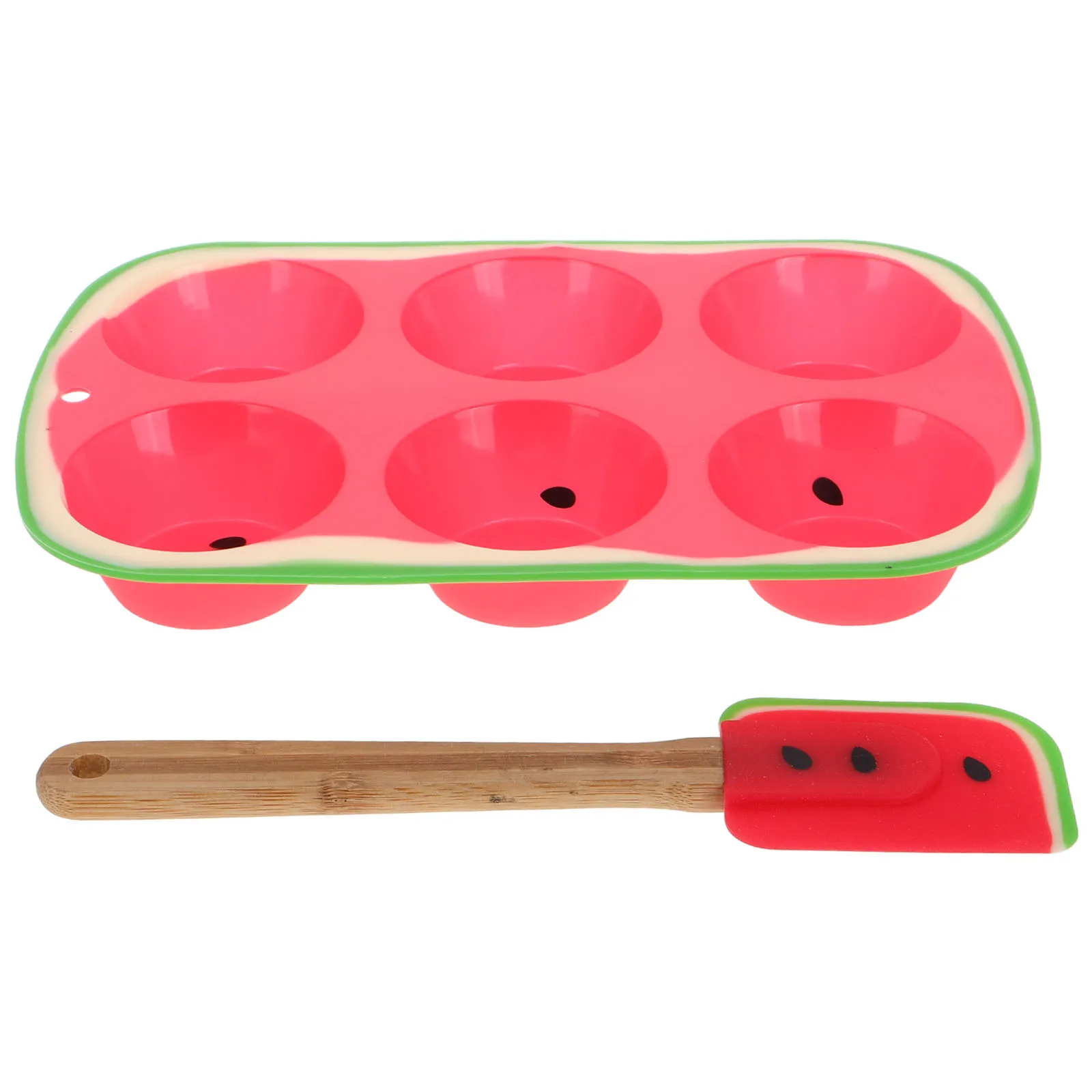 

1Set 6-Cavity Silicone Baking Mold Set Non-Stick Reusable Pudding Chocolate Cupcake Pan for Home Bakers Easy to Clean Oven