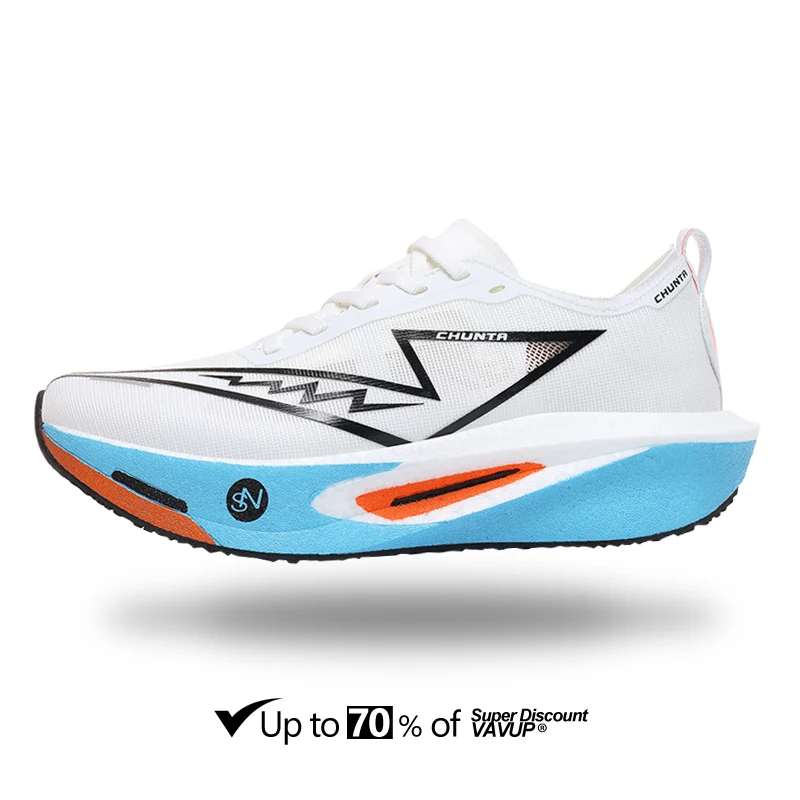 Men Running Shoes Carbon Board Marathon Speciality Sports Breathable Lightweight Women's Comfortable Athletic Chunta Sneakers image 2