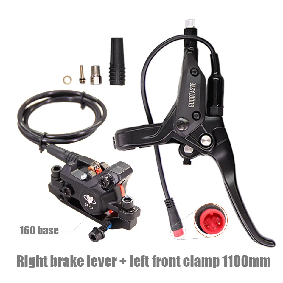 

GT03 E-Bike MTB Scooter Split Long 2100 Oil Pipe Adjustable Price Right Disc Power Off Brake Xod Bafang Parts Hand Front Bicycle