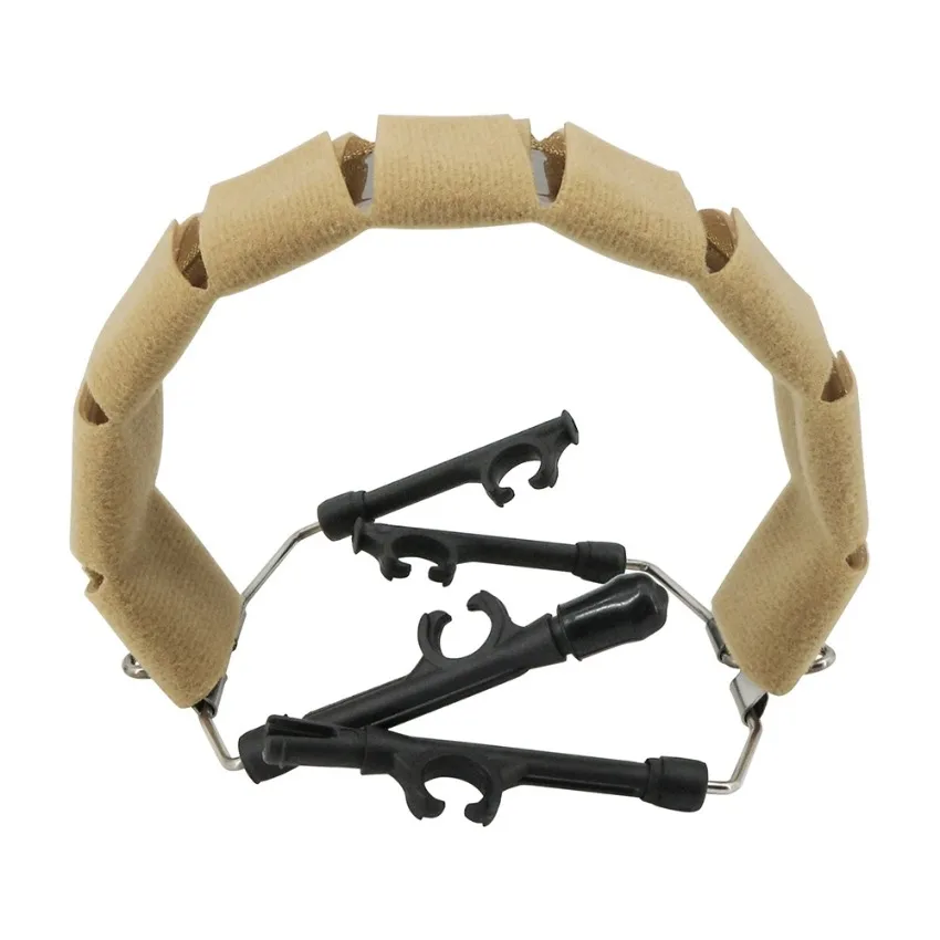 Tactical Headphone Adapter  Detachable Headband Kit for Peltor Comtac II III Hunting Tactical Shooting Noise Cancelling Headset