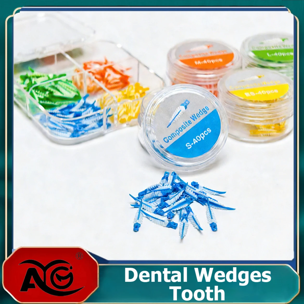 

AG Новые стоматологические межзубные клинья, уплотнительные композитные клинья, силиконовые, подходящие адаптивные стоматологические материалы для реставрации зубов