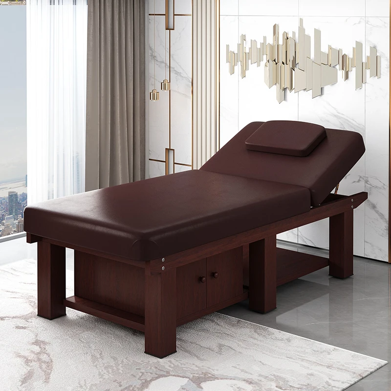 Italian Style Multifunctional Massage Tables Beauty Salon Modern Adjustable Massage Tables Foot Bath Furniture Massagebett HBMT