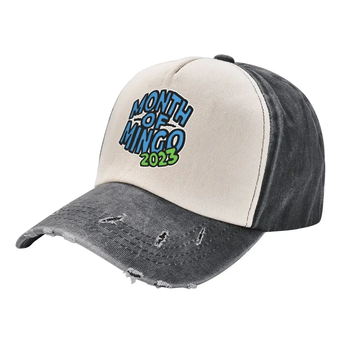 

Month of Mingo 2023 Logo (w/ white outline) Baseball Cap Designer Hat Thermal Visor New Hat Men Caps Women's