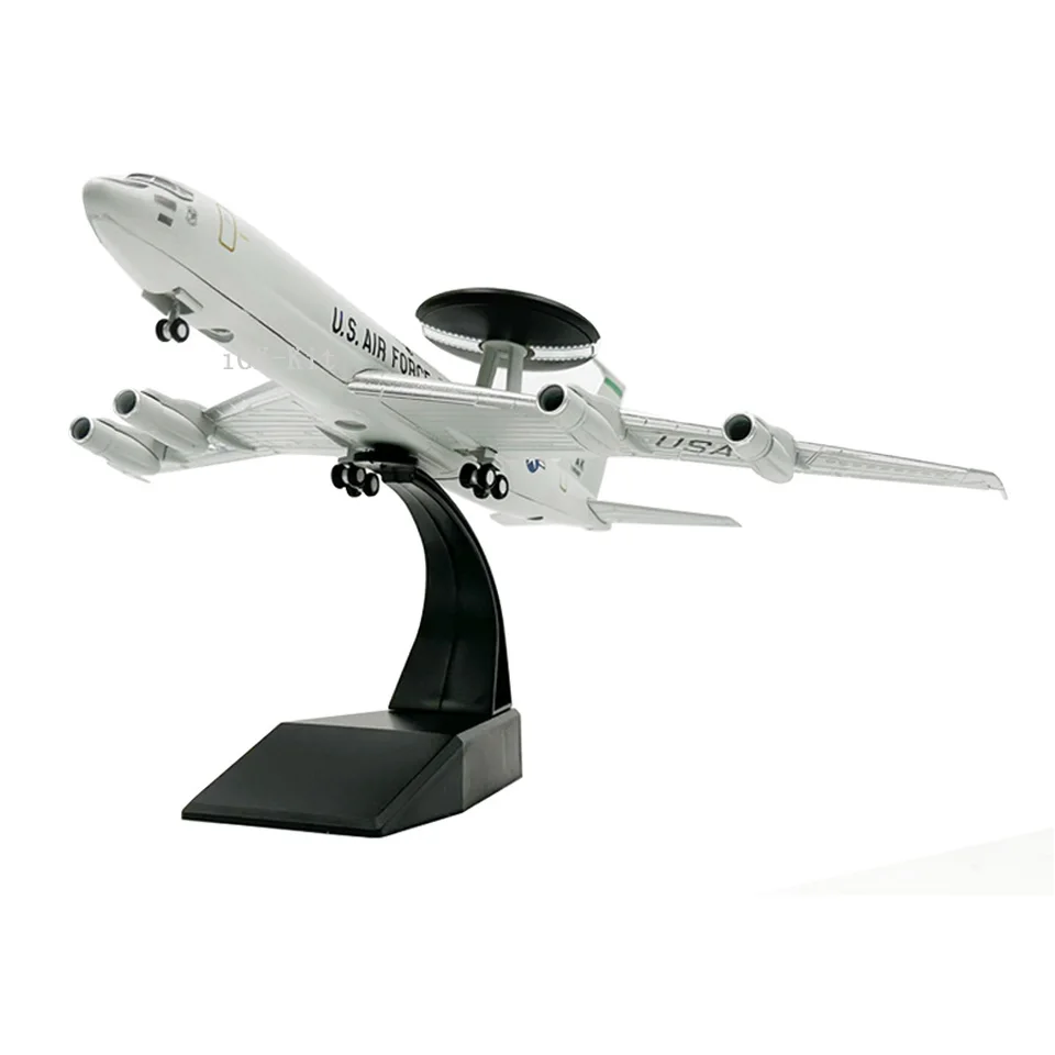 Modèle d'avion statique E-3 Sentry AWACS à l'échelle 1/200, en métal, prêt à l'emploi, collection, cadeau  26