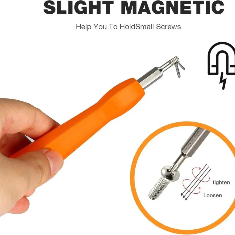 T6 T15 2 in 1 Screwdriver Set Special Disassembly Repair Tool Kit for Home Smart Doorbell Opening Screw Driver Bits image 6
