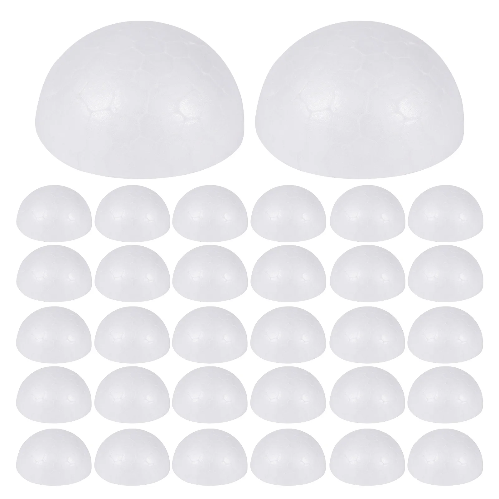 50 قطعة 5.6 سنتيمتر نصف الكرة رغوة المواد الحرفية Diy بها بنفسك اللوحة عيد الميلاد زخرفة الفن مشروع لوازم نصف دائرة