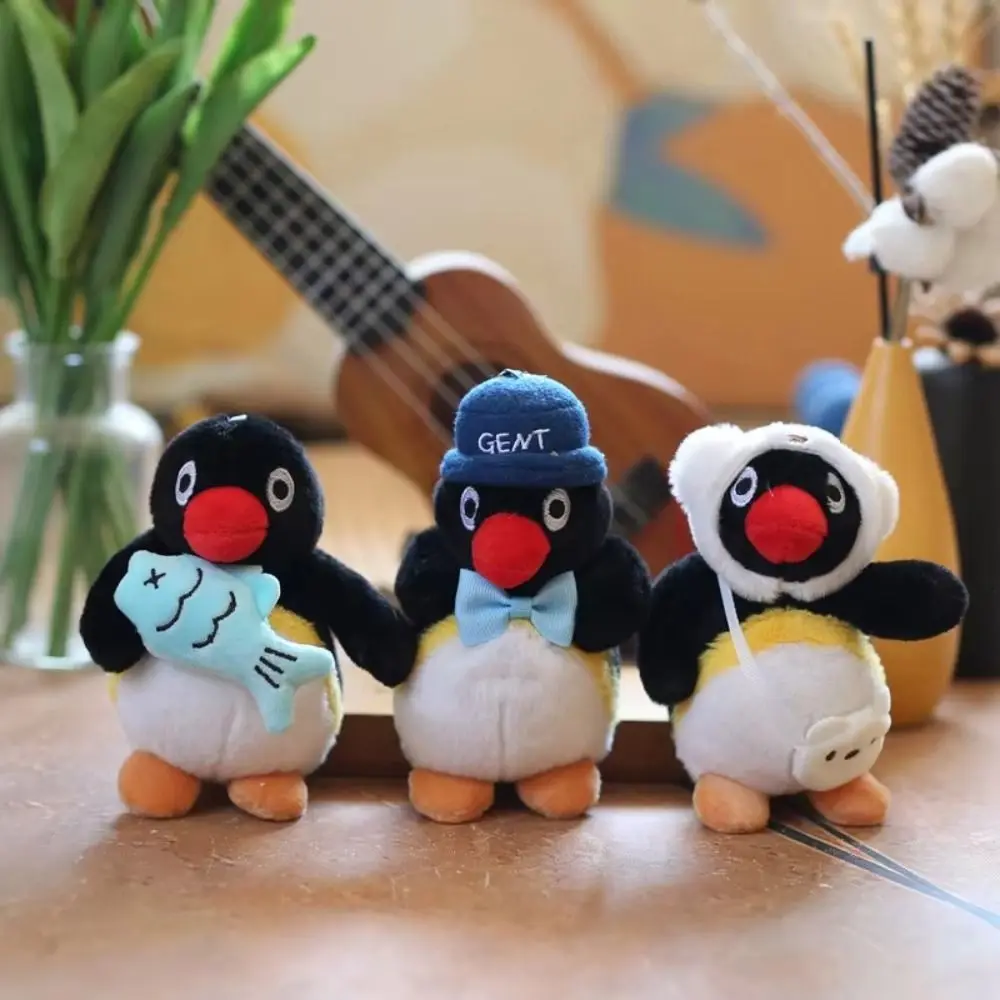 Kawaii PP Cotton Penguin Pendant Cartoon Gift Plush Doll Bag Charm Toy