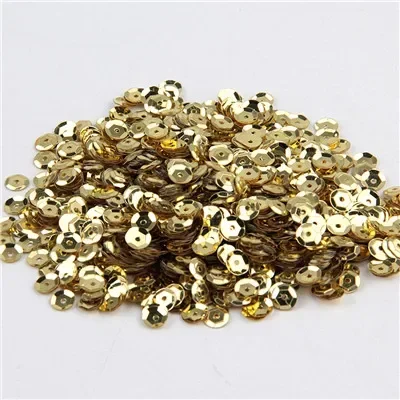Round Cup Sequin 4mm Multi Color Sequins for Sewing Crafts