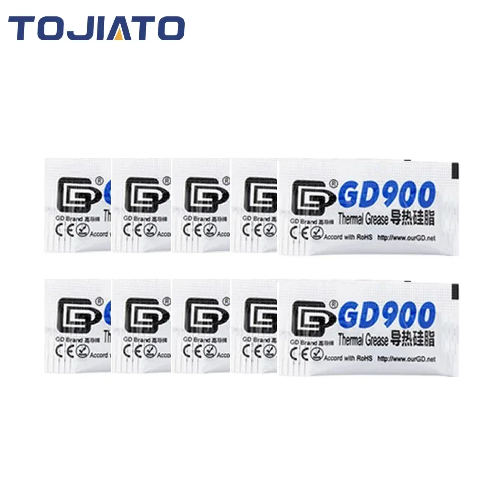 

10 шт. GD900 термопаста для Bambu Lab P1P P1S X1C BambuLab A1 A1 мини-детали 3D-принтера