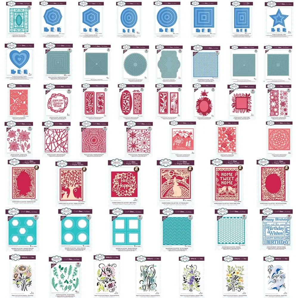 

Flash Sale Aperture Metal Cutting Dies for DIY Scrapbooking Crafts Stencils Maker Photo Album Template Handmade Decoration