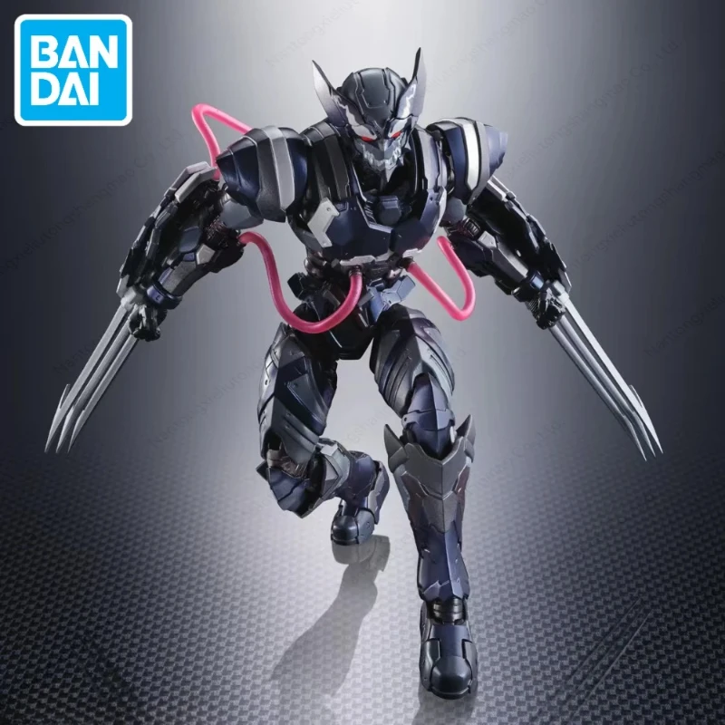 

Bandai SHF Marvel Revenge League Iron Wolverine Venom Action Figure Model