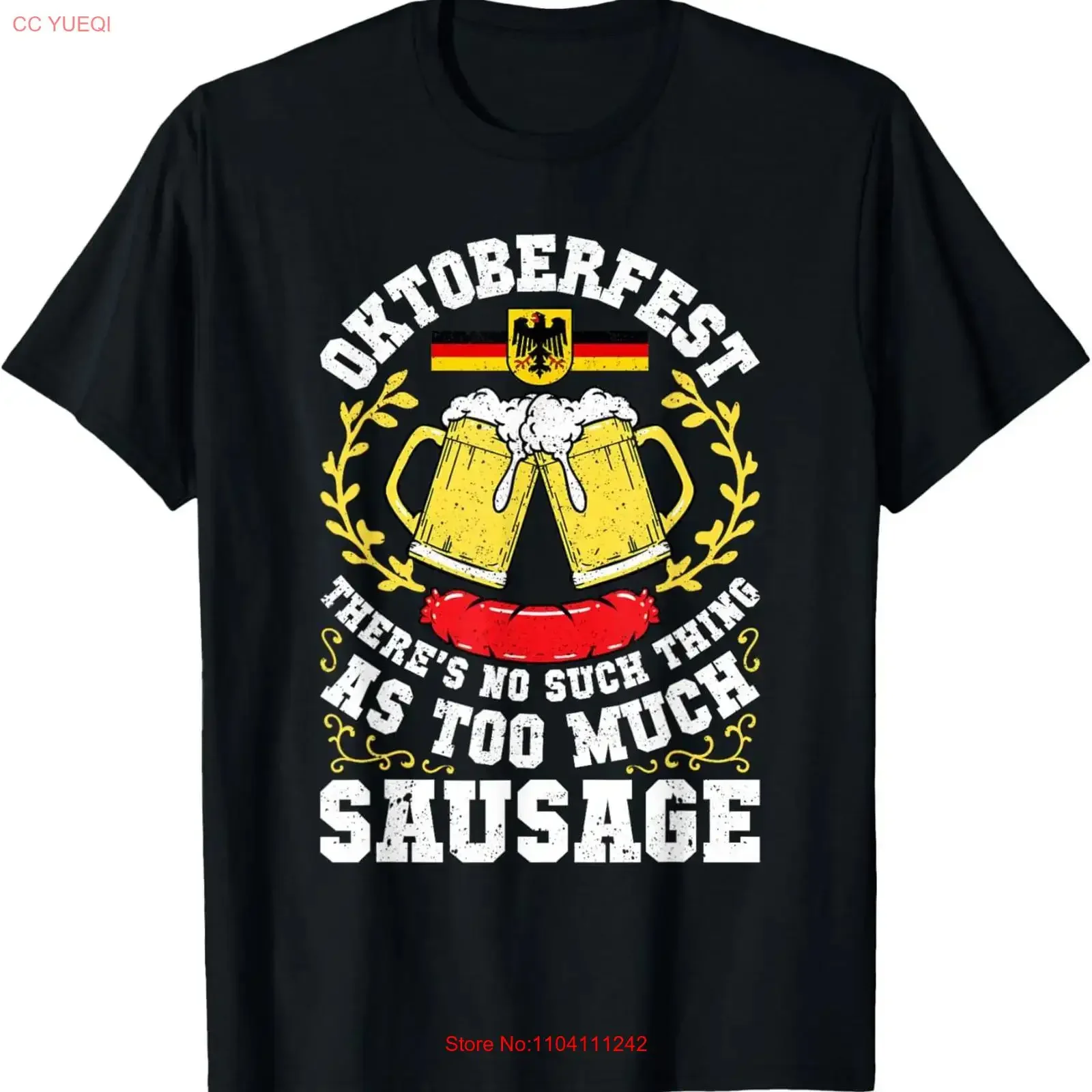 German Oktoberfest Funny Octoberfest Party Germany T Shirt vintage Washed fashion Stylish Breathable Slightly Versatile Unisex