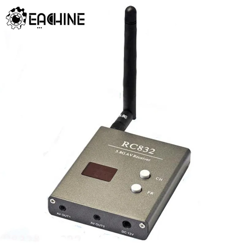 Eachine RC832 Boscam FPV 5.8G 48CH Wireless AV Receiver Professional Racer RC FPV Racing Drone RC Plane Kit Accessories